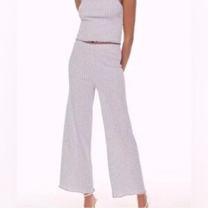 Aritzia Wilfred Verona Seersucker Pants NWT